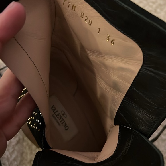 Valentino Butterfly-Studded Lace-Up Boot - Picture 9 of 9